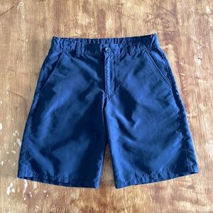 FREE SHIPPING - Size 12 Nautica Navy Flat Front Performance Uniform Shorts